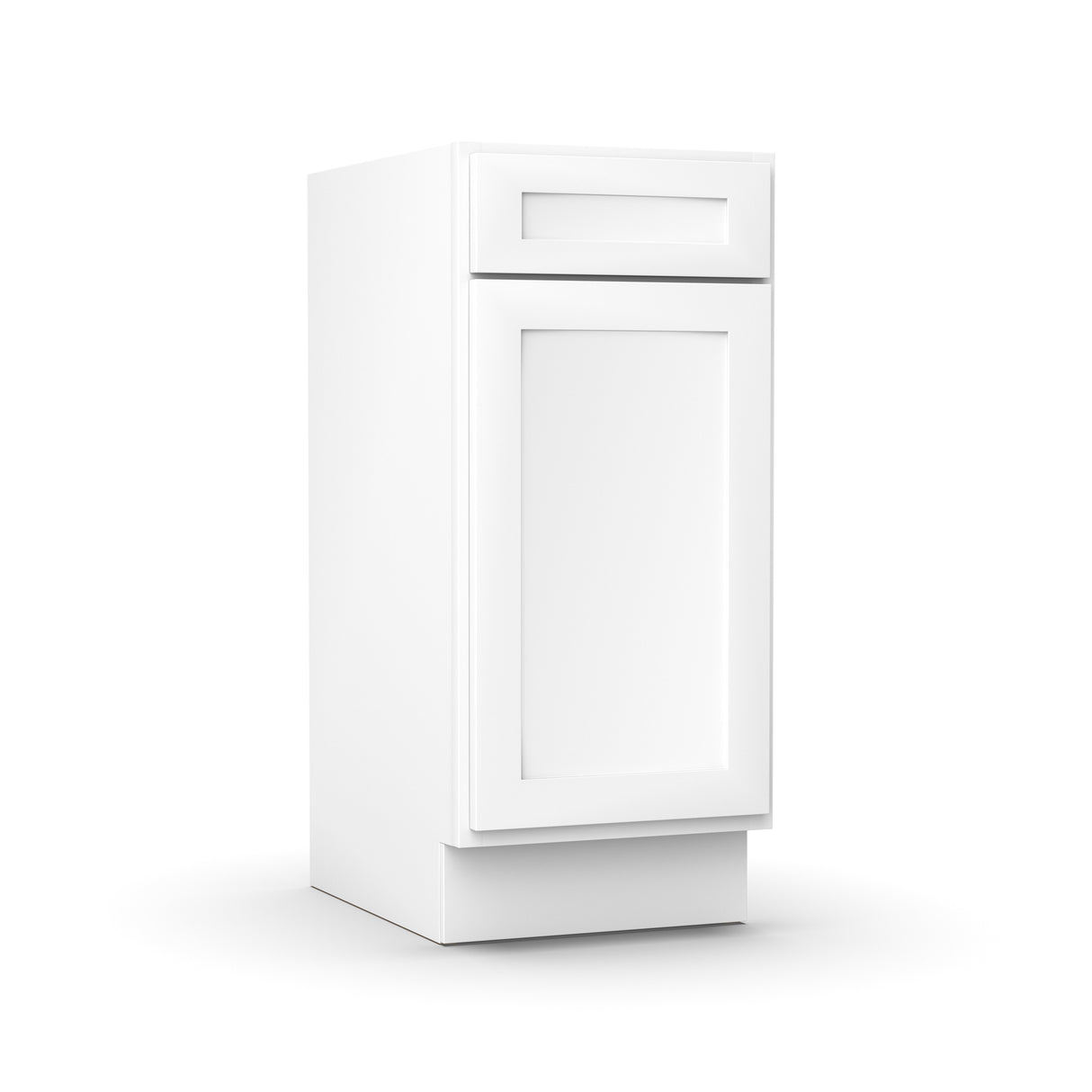 Liberty Shaker White - 15 Inch Vanity Base Cabinet - 15" Width x 34.5" Height x 21" Depth