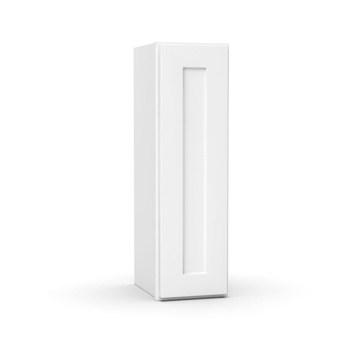 Liberty Shaker White - 9 Inch Height Single Door Wall Cabinet - 9" Width x 30" Height x 12" Depth