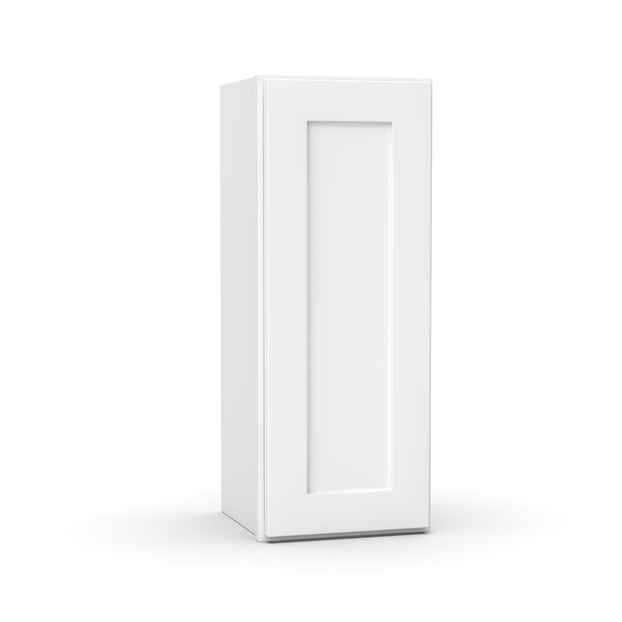 Liberty Shaker White - 12 Inch Height Single Door Wall Cabinet - 12" Width x 30" Height x 12" Depth