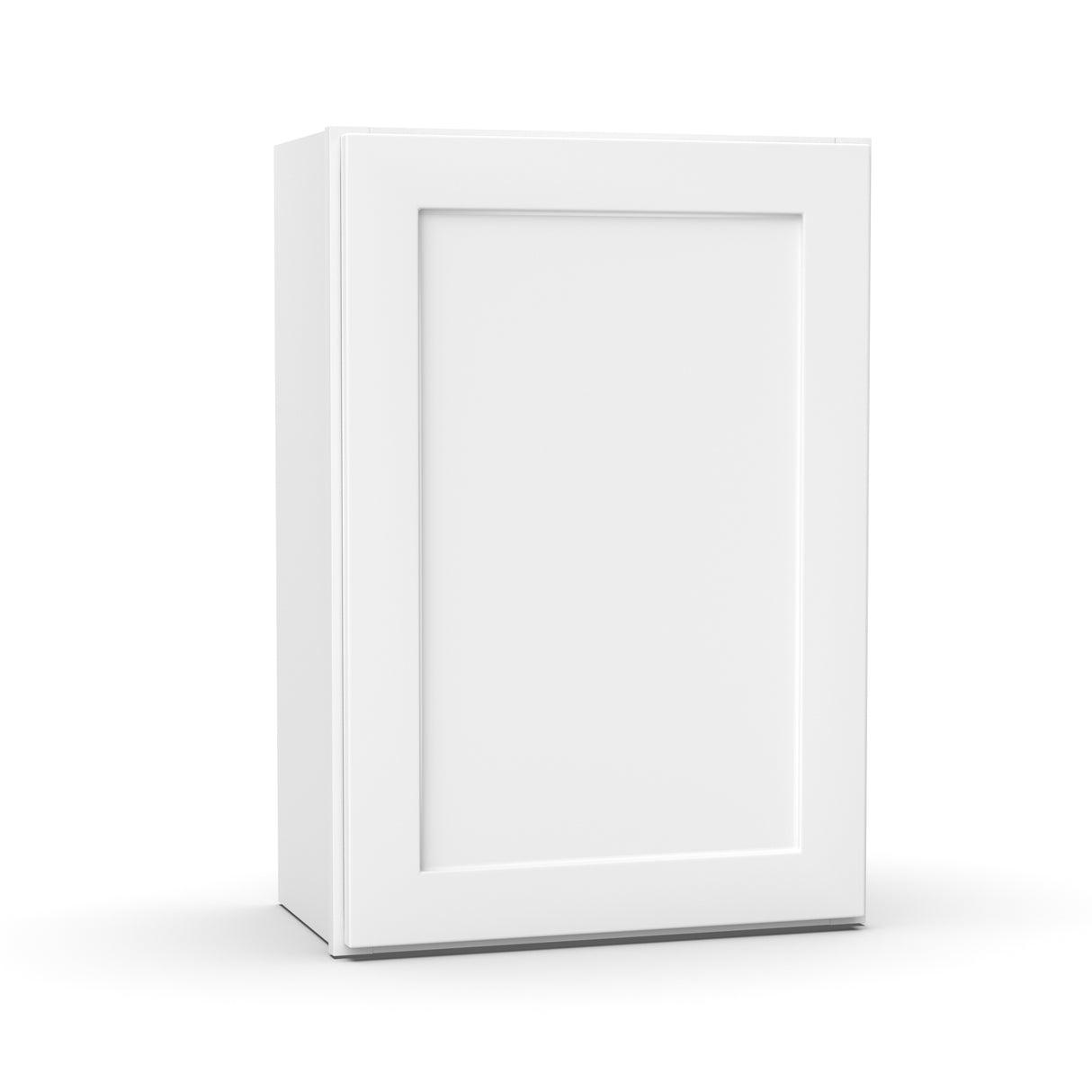 Liberty Shaker White - 21 Inch Height Single Door Wall Cabinet - 21" Width x 30" Height x 12" Depth