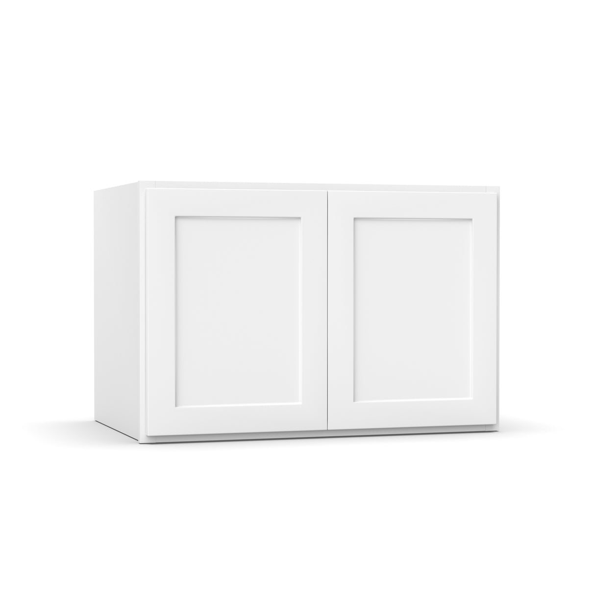 Liberty Shaker White - 36 Inch Deep Double Door Wall Cabinet - 36" Width x 24" Height x 24" Depth