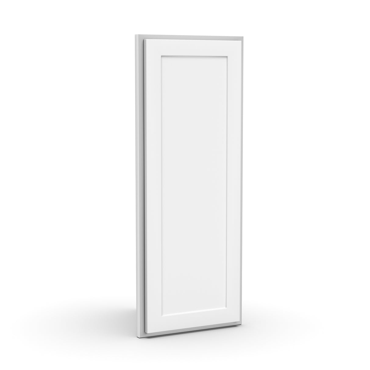 Liberty Shaker White - 30 Inch Corner Wall Angle End Cabinets - 12" Width x 30" Height x 12" Depth