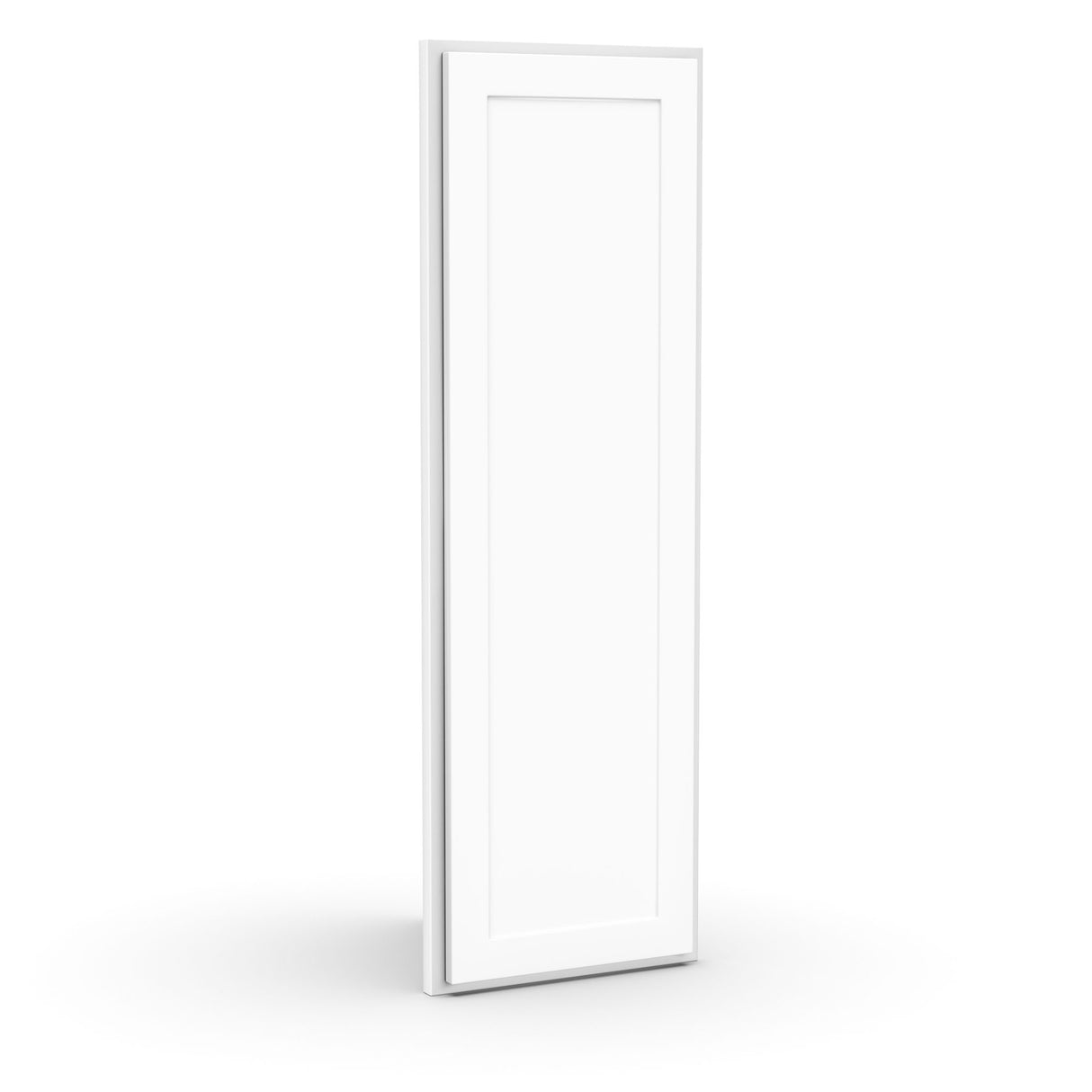 Liberty Shaker White - 36 Inch Corner Wall Angle End Cabinets - 12" Width x 36" Height x 12" Depth