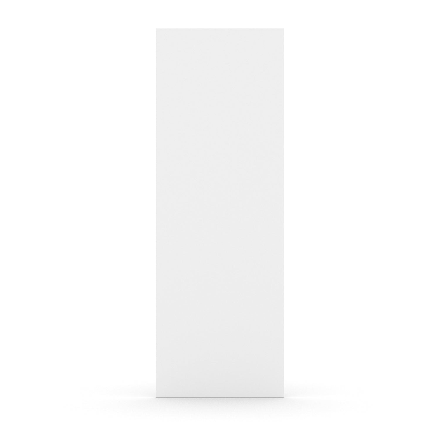 Liberty Shaker White - 23.25 Inch Side Finished Skins Accessories - 23.25" Width x 34.5" Height x .25" Depth