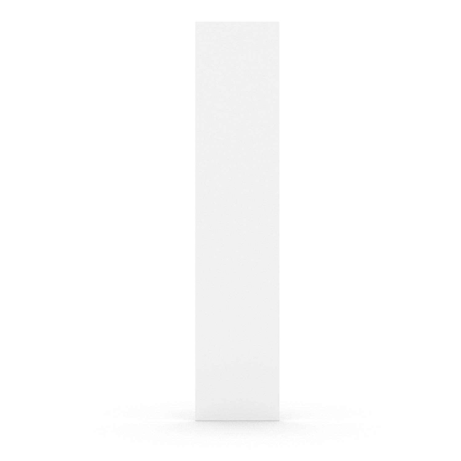Liberty Shaker White - 23.25 Inch Side Finished Skins Accessories - 23.25" Width x 96" Height x .25" Depth