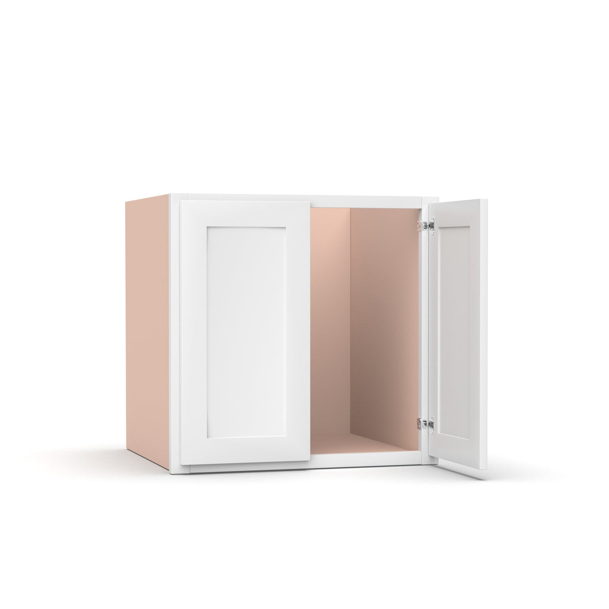 Liberty Shaker White - 24 Inch Vanity Sink Base Cabinet - 24" Width x 22.75" Height x 21" Depth