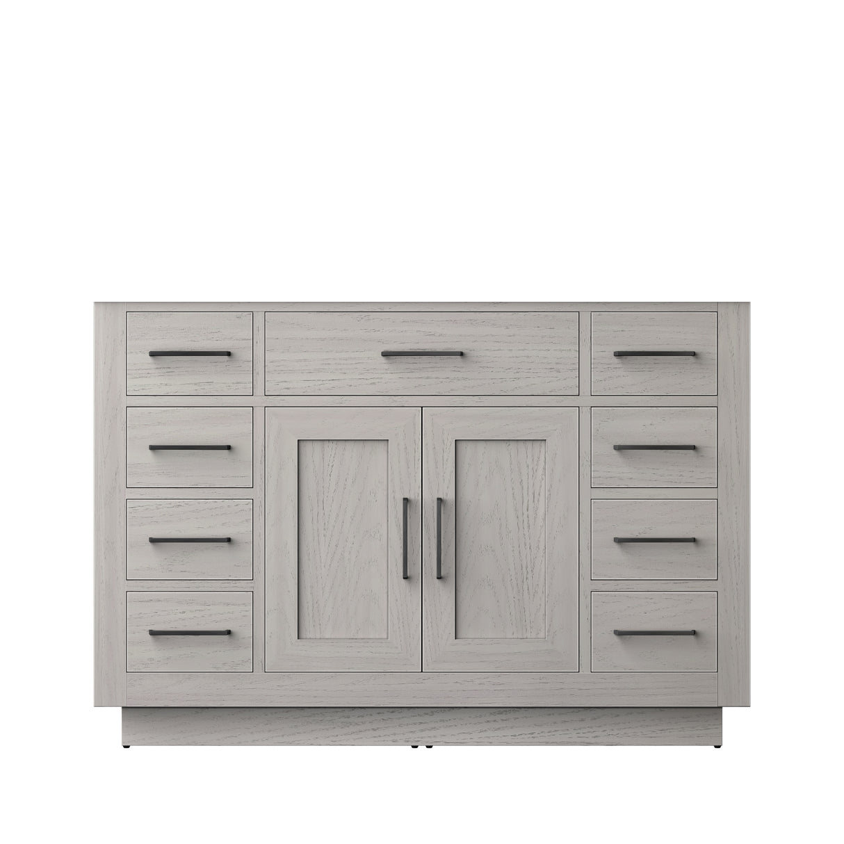 Abbey 48 in W x 22 in D White Oak Single Bath Vanity