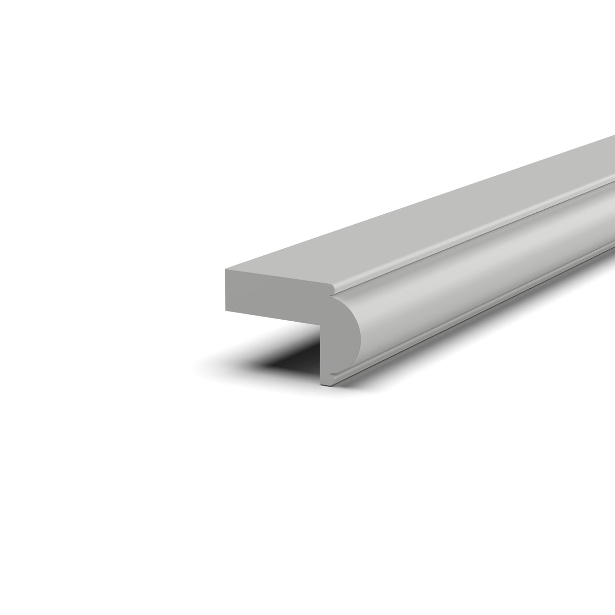 Liberty Shaker Ashen - 2.25 Inch Trims Accessories - 2.25" Width x 1.5" Height x 96" Depth