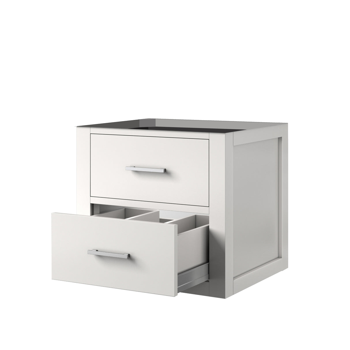 Castor 20 in W x 18 in D White Single Bath Vanity