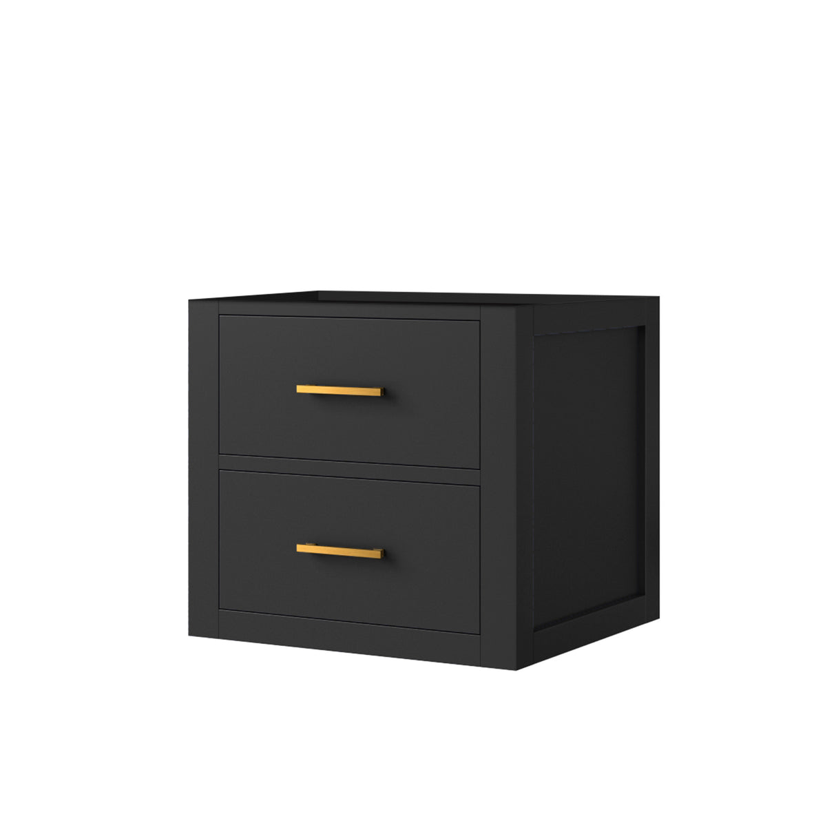 Castor 20 in W x 18 in D Black Single Bath Vanity