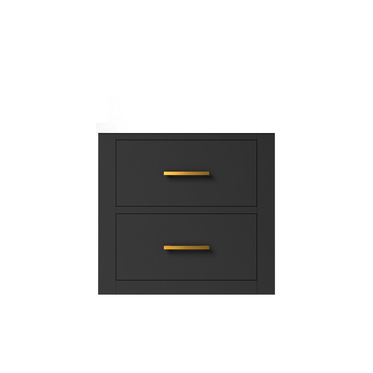 Castor 20 in W x 18 in D Black Single Bath Vanity
