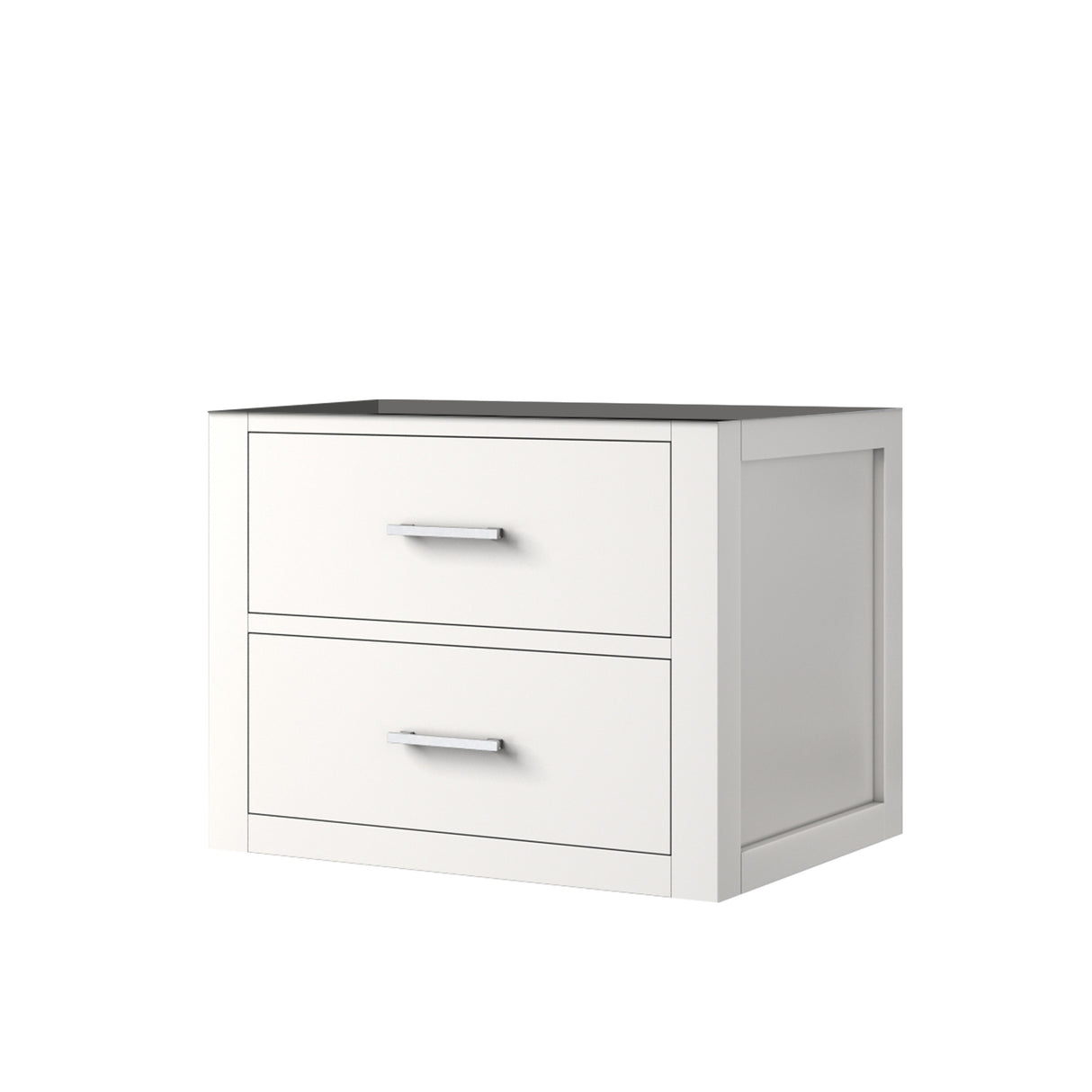 Castor 24 in W x 18 in D White Single Bath Vanity