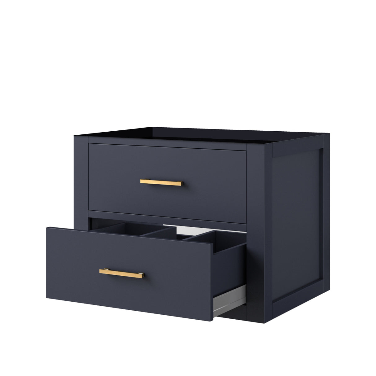 Castor 24 in W x 18 in D Blue Single Bath Vanity