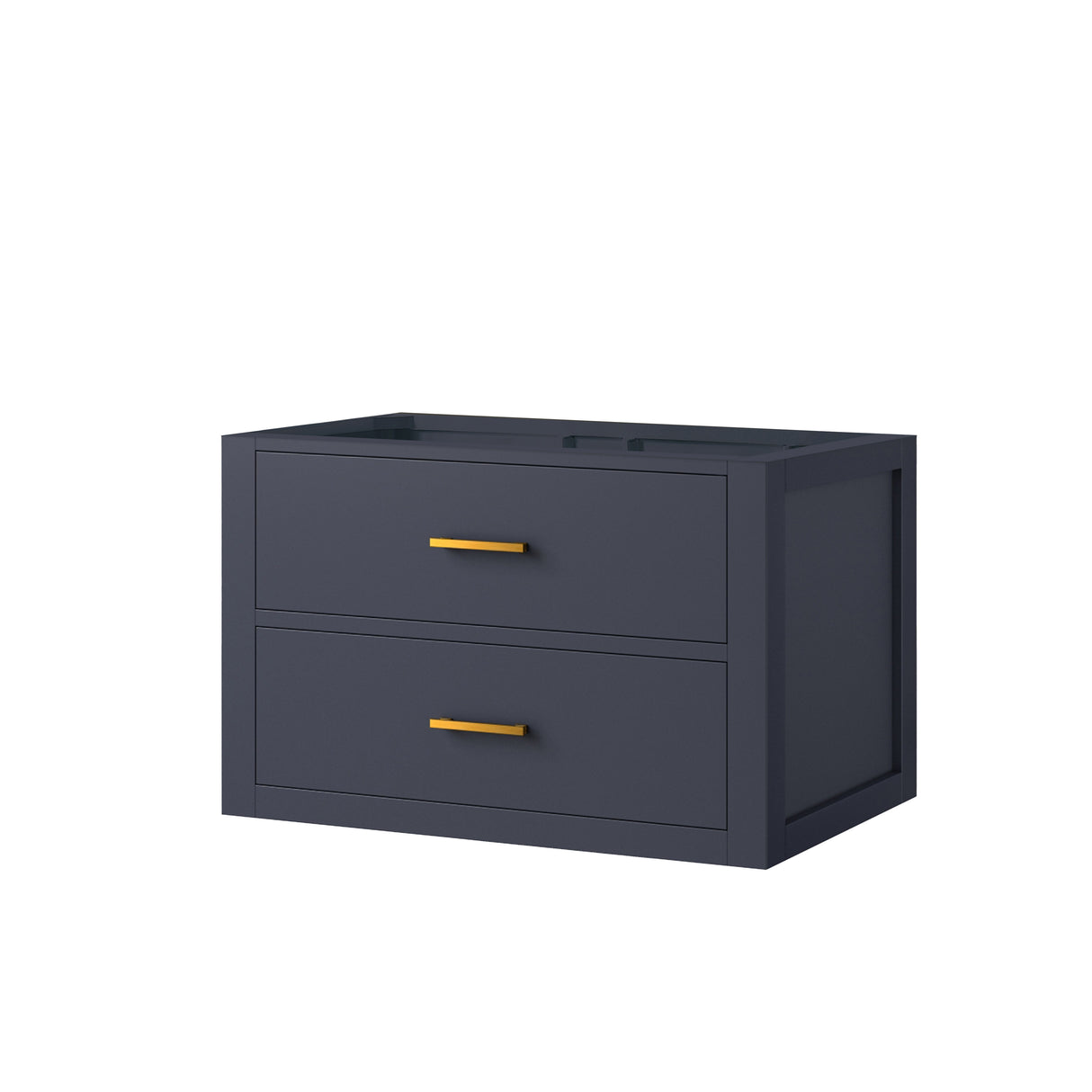 Castor 30 in W x 22 in D Blue Single Bath Vanity