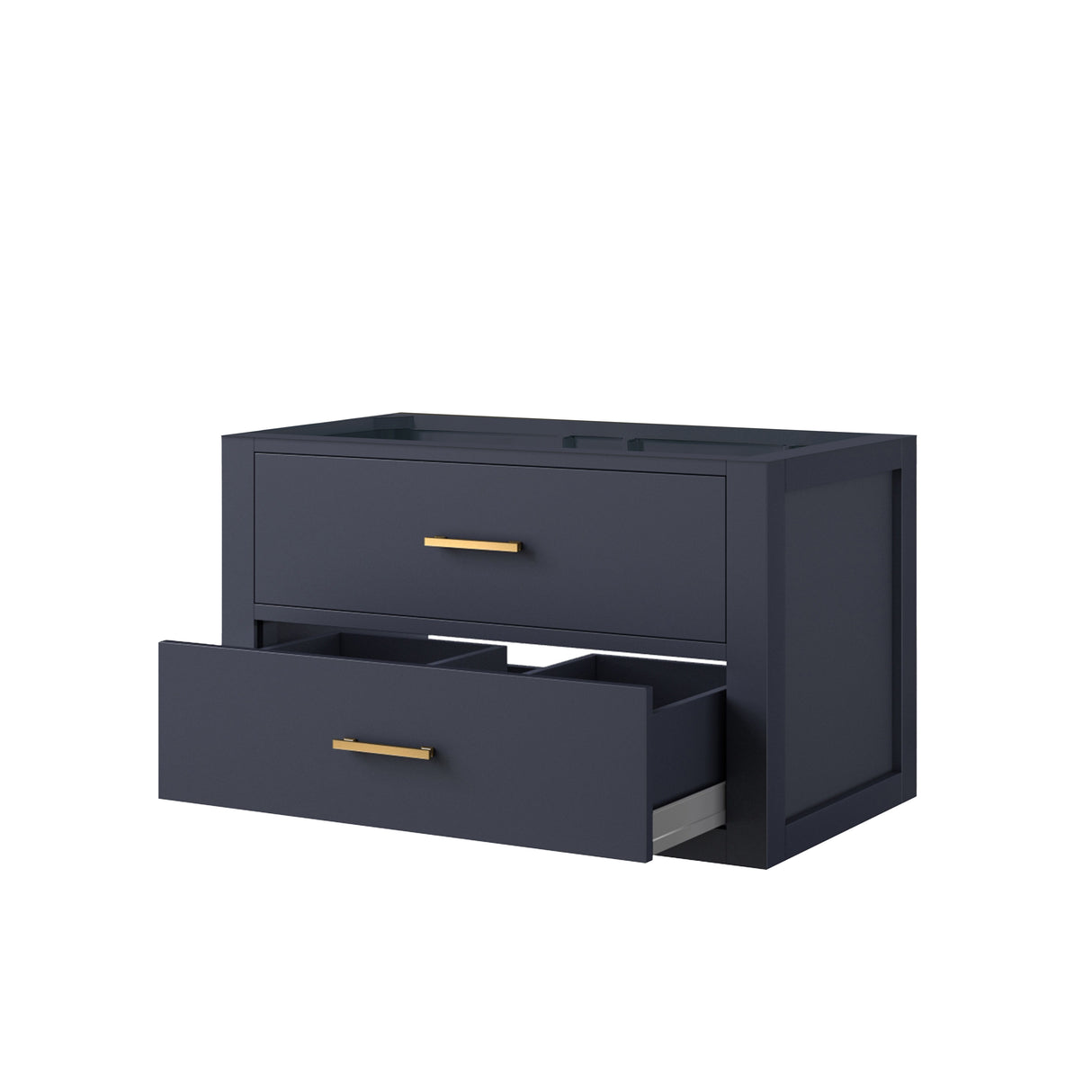 Castor 30 in W x 22 in D Blue Single Bath Vanity