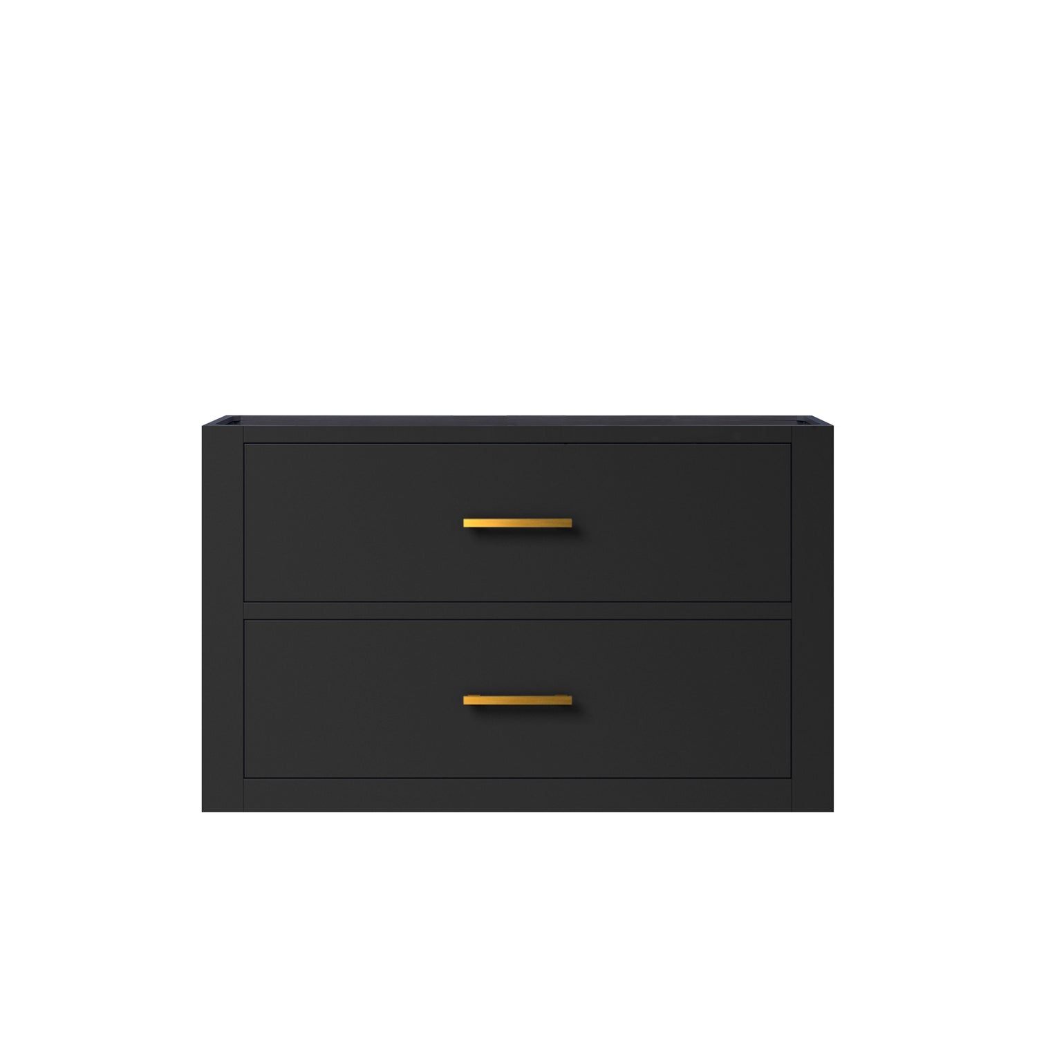 Castor 30 in W x 22 in D Black Single Bath Vanity