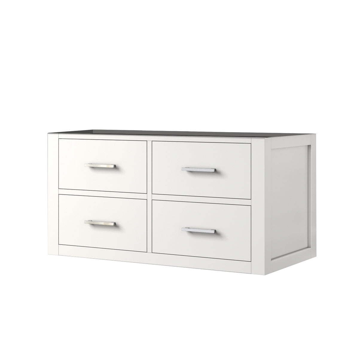 Castor 36 in W x 22 in D White Single Bath Vanity
