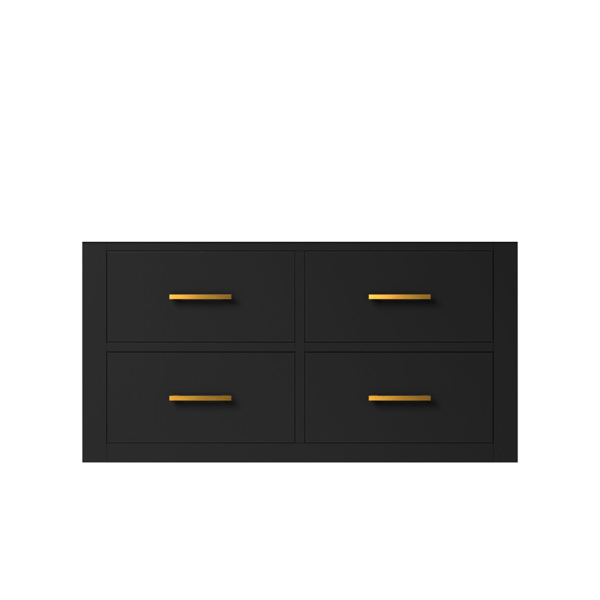Castor 36 in W x 22 in D Black Single Bath Vanity