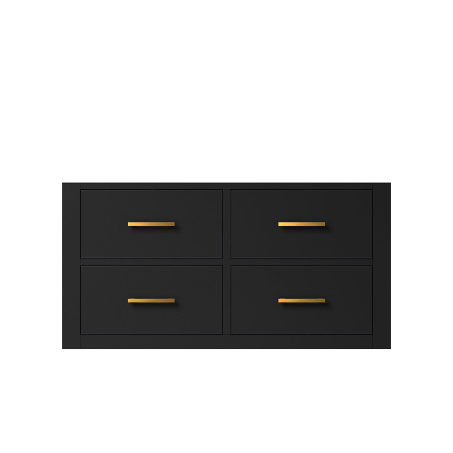 Castor 36 in W x 22 in D Black Single Bath Vanity