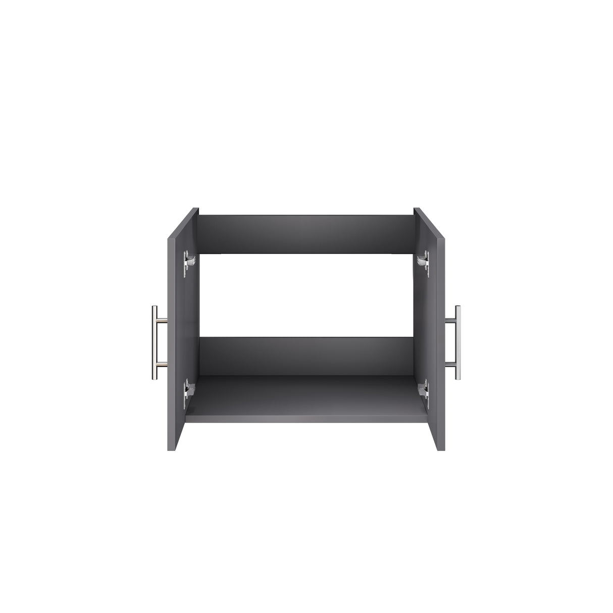 Geneva 24 in. W x 22 in. D Dark Grey Bath Vanity