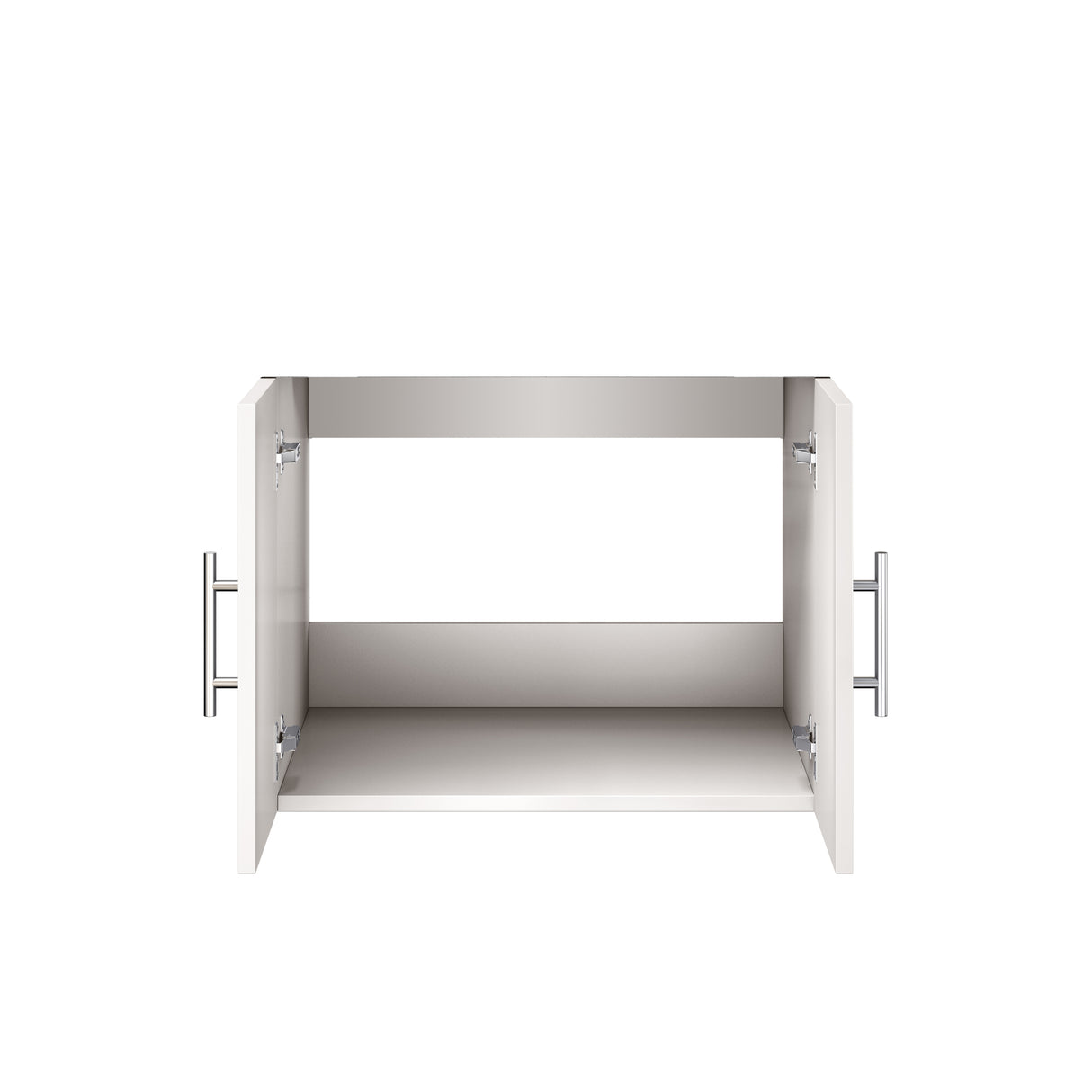 Geneva 24 in. W x 22 in. D Glossy White Bath Vanity