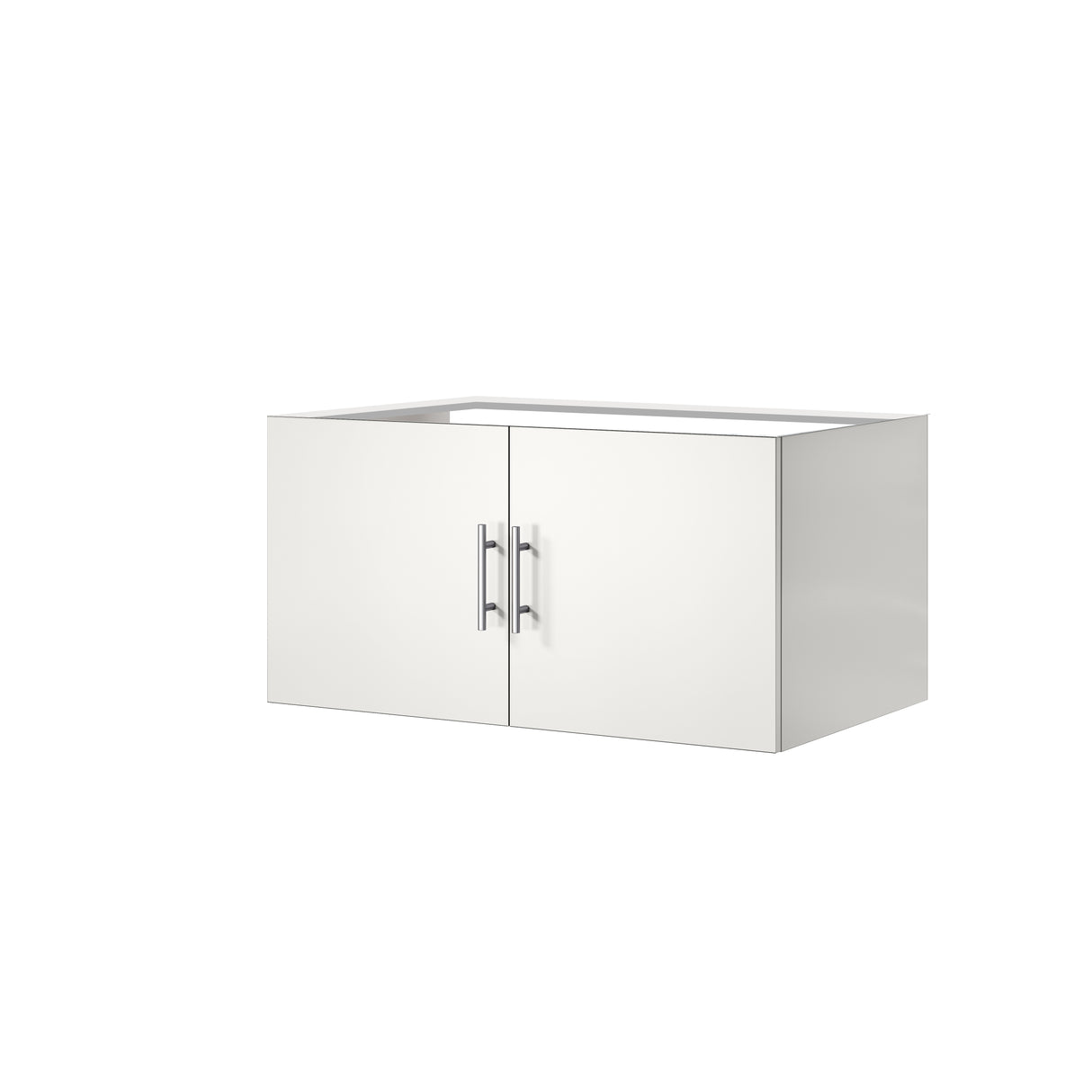 Geneva 36 in. W x 22 in. D Glossy White Bath Vanity