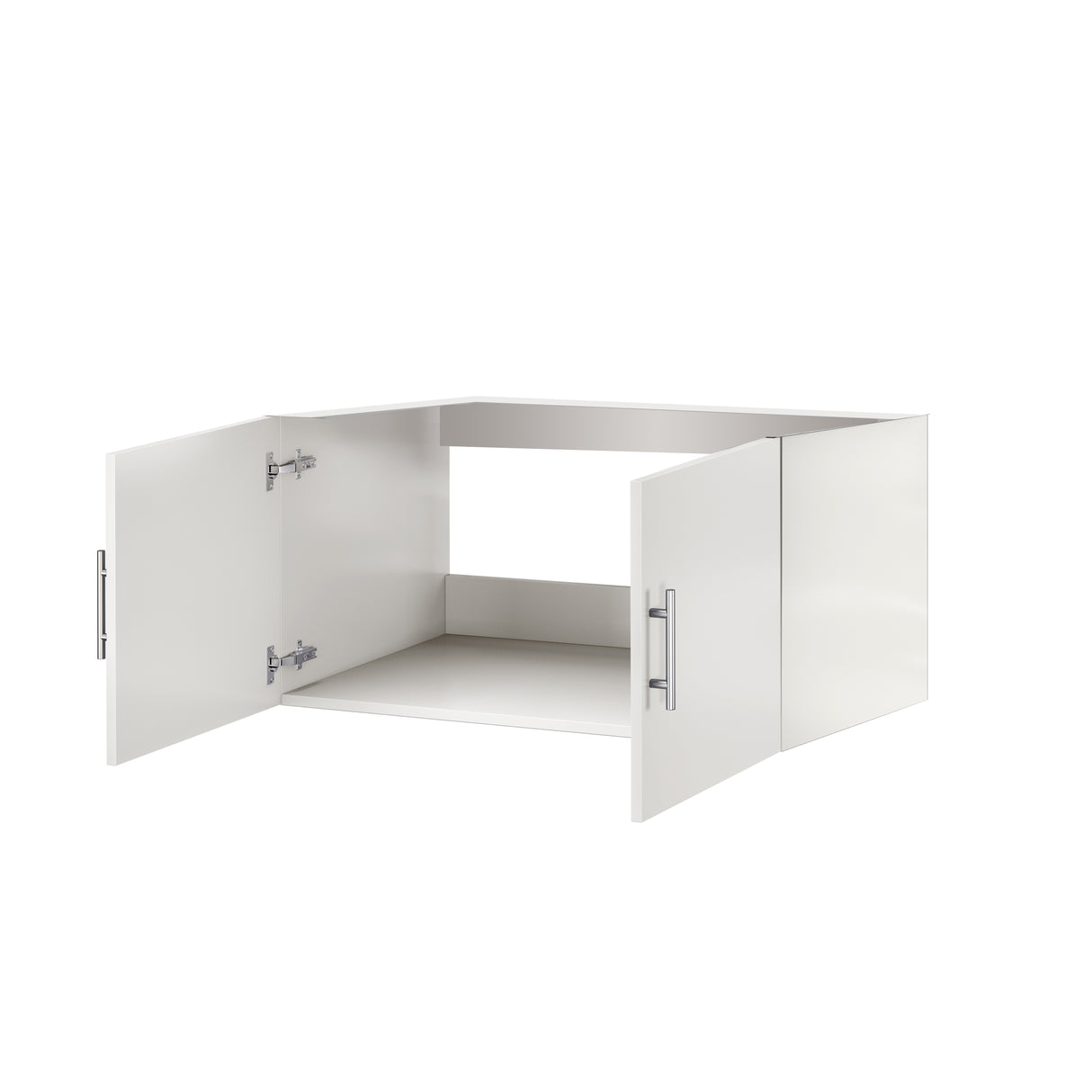 Geneva 36 in. W x 22 in. D Glossy White Bath Vanity