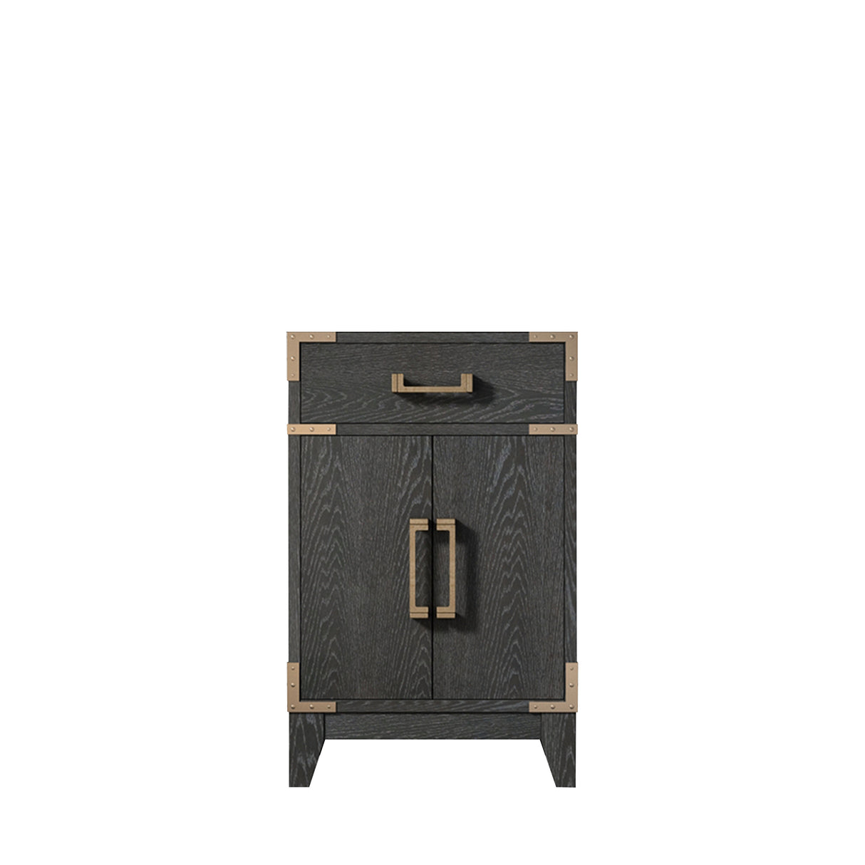 Laurel 20 in W x 18 in D Black Oak Single Bath Vanity