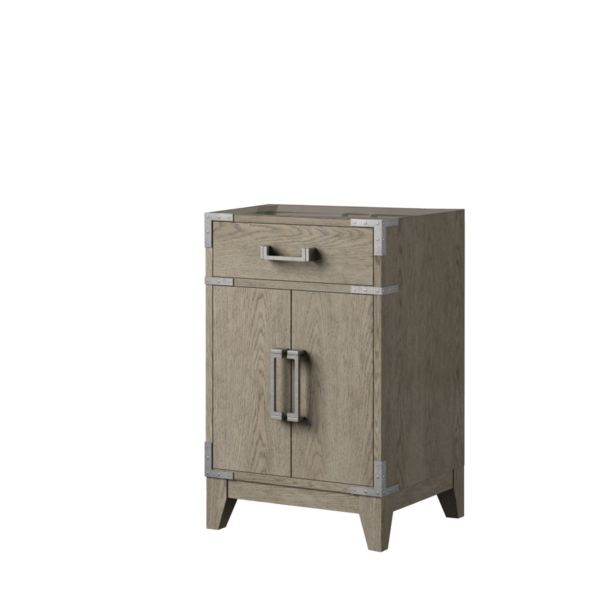 Laurel 20 in W x 18 in D Grey Oak Single Bath Vanity