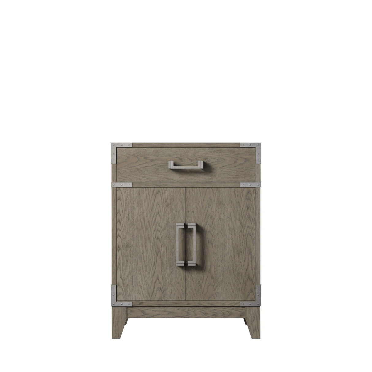 Laurel 24 in W x 18 in D Grey Oak Single Bath Vanity