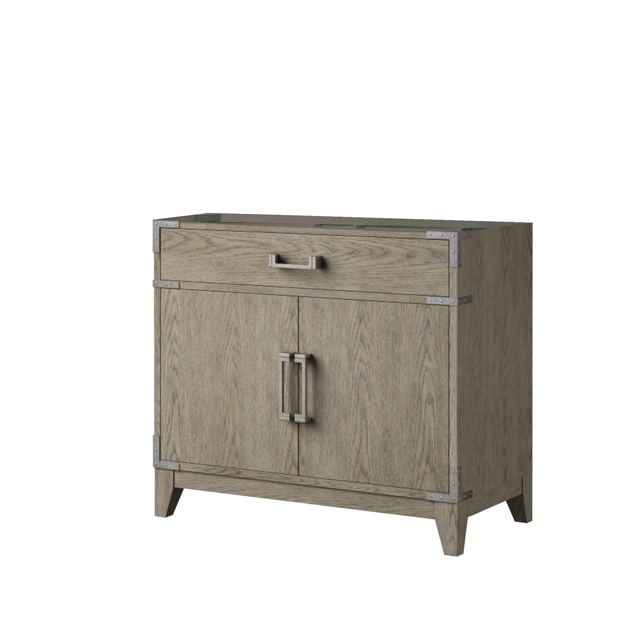 Laurel 36 in W x 22 in D Grey Oak Single Bath Vanity