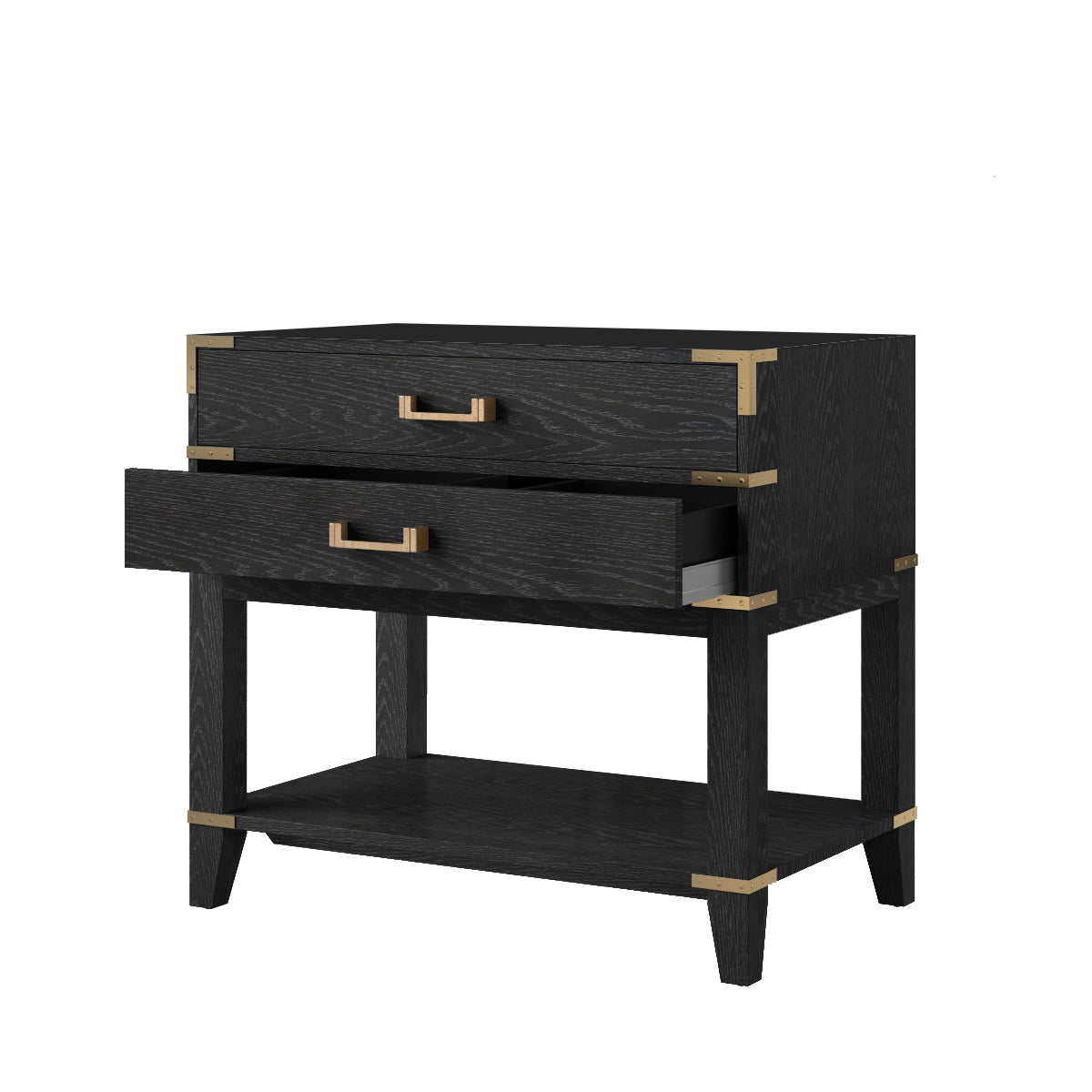 Norwalk 36 in W x 22 in D Black Oak Single Bath Vanity