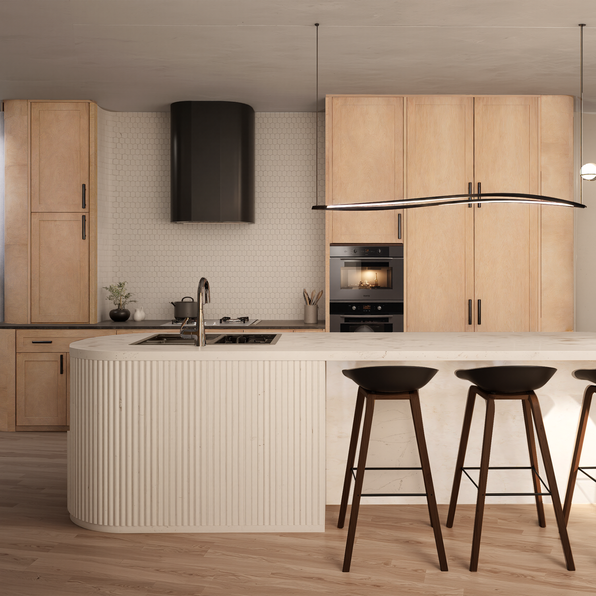 10 Foot Kitchen - Liberty Shaker Rift