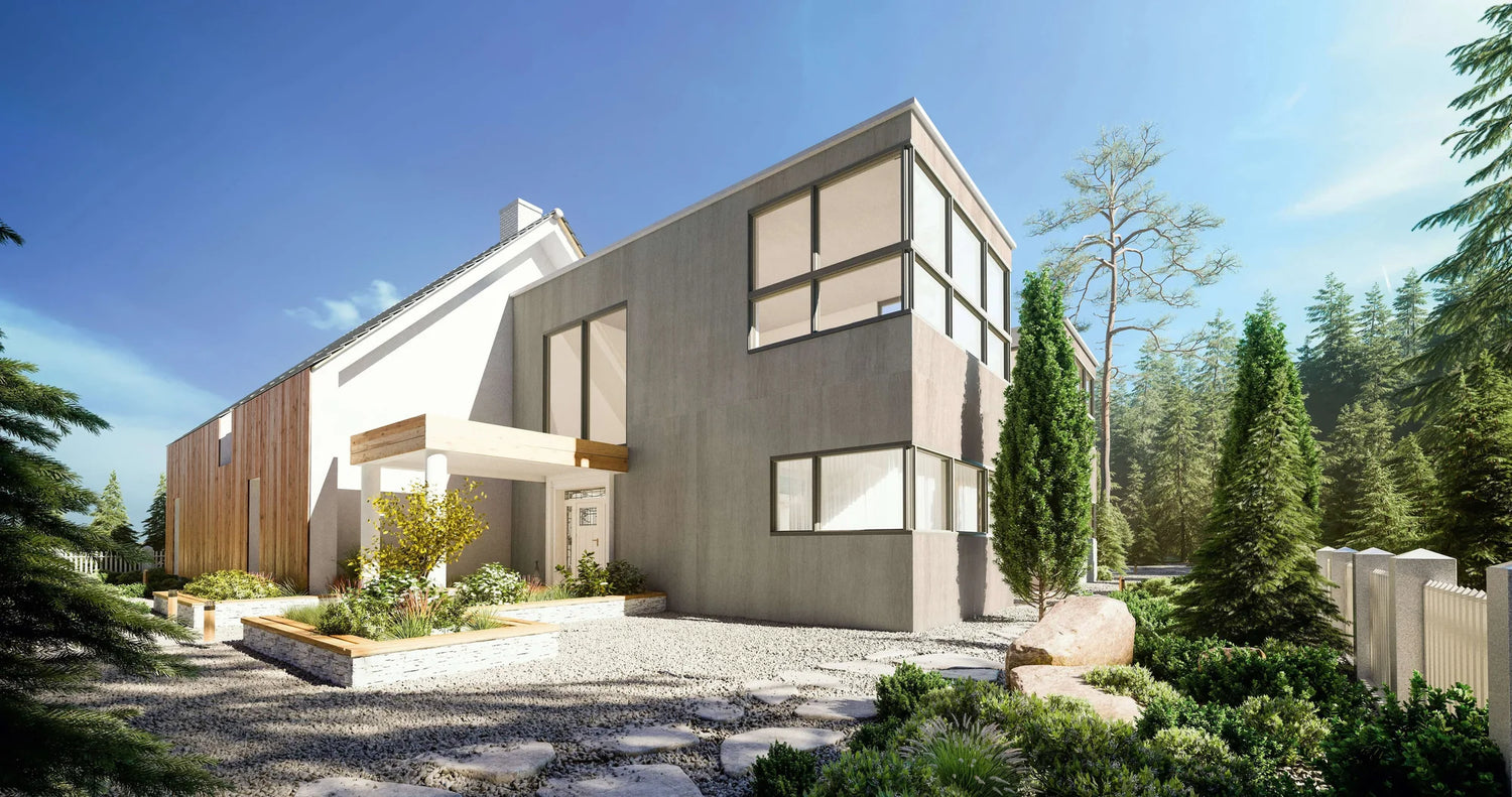 Ecostone 48 X 110 Matte Porcelain Tile in Vein-Cut Mist