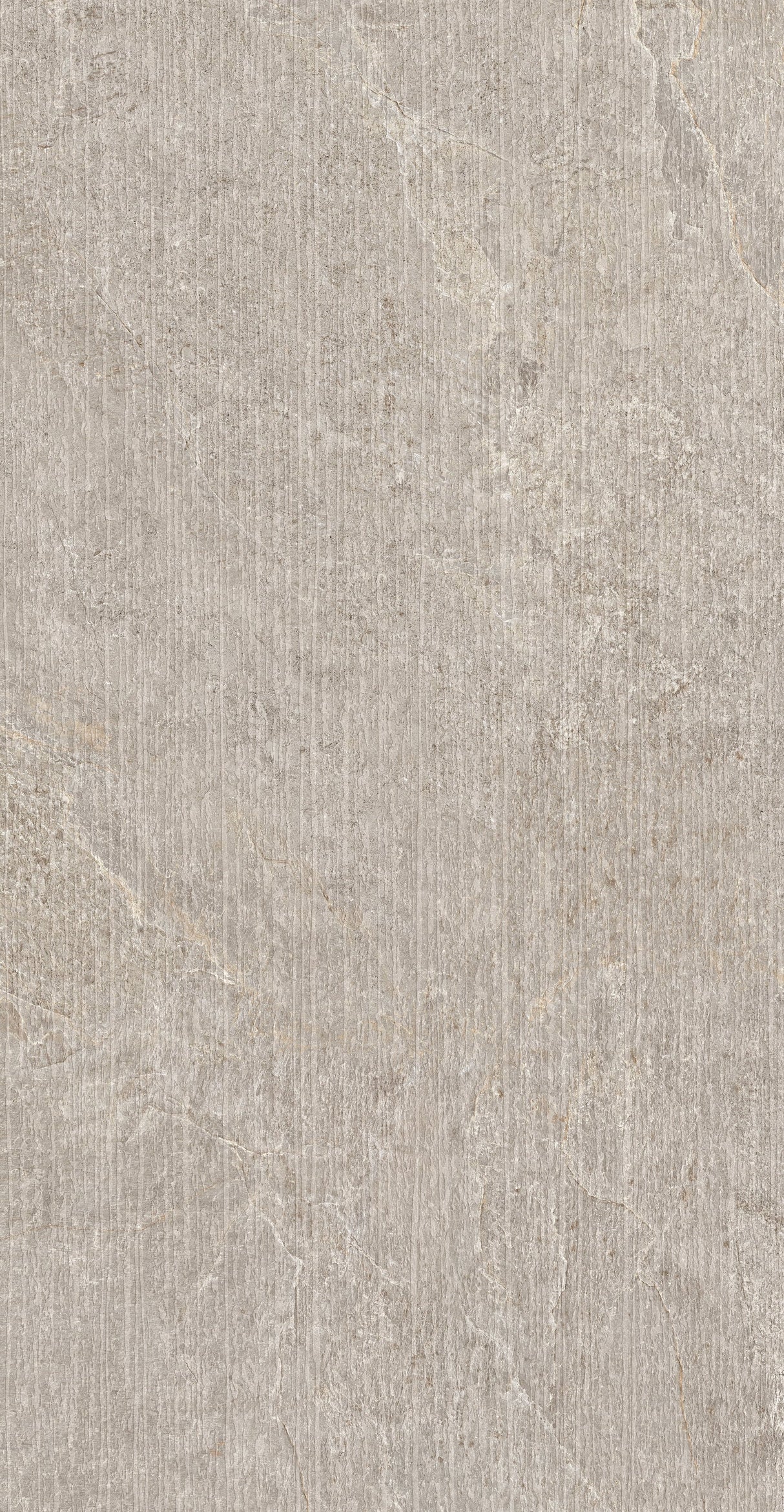 Farmhouse Living 48 X 110 Matte Deco Carved Porcelain Tile in Pewter