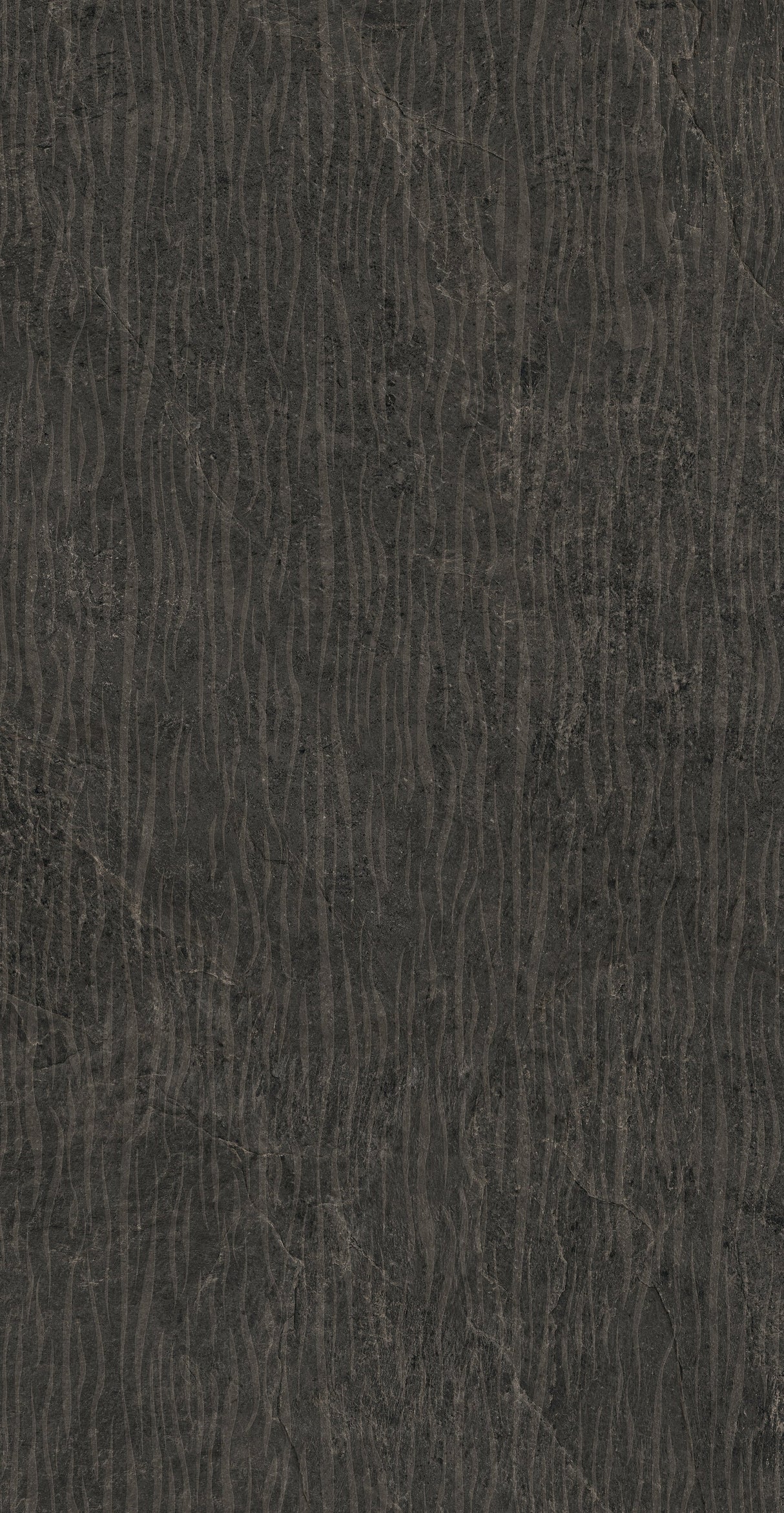 Farmhouse Living 48 X 110 Matte Deco Waved Porcelain Tile in Slate