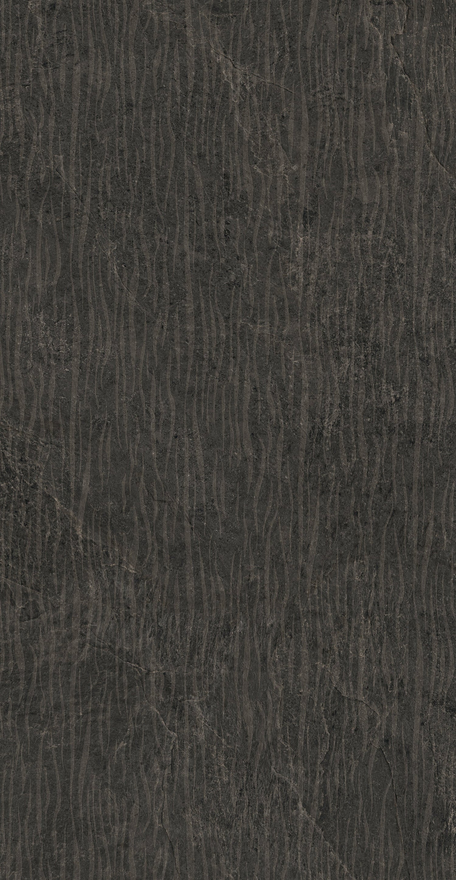 Farmhouse Living 48 X 110 Matte Deco Waved Porcelain Tile in Slate