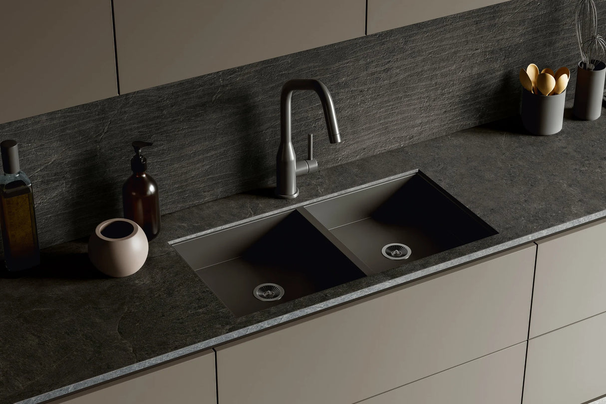 Farmhouse Living 48 X 110 Matte Deco Waved Porcelain Tile in Slate