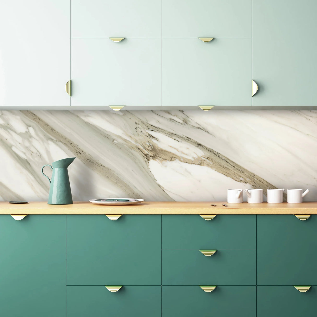 Jem 48 X 110 Matte Porcelain Tile in Aria Gold