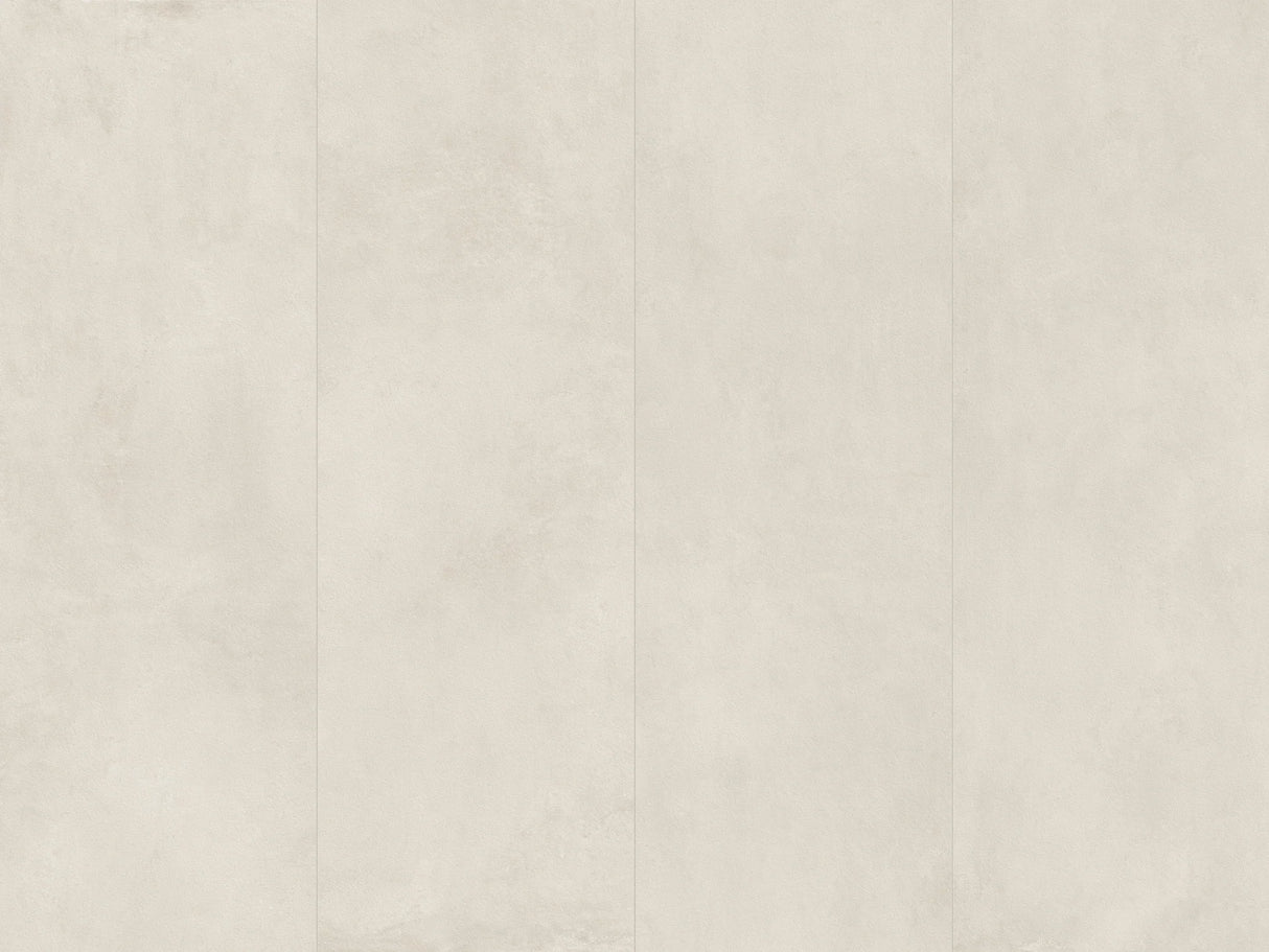 Imprint Pre-Fab 32 X 90 Matte Porcelain Tile in Intaglio Kaolin