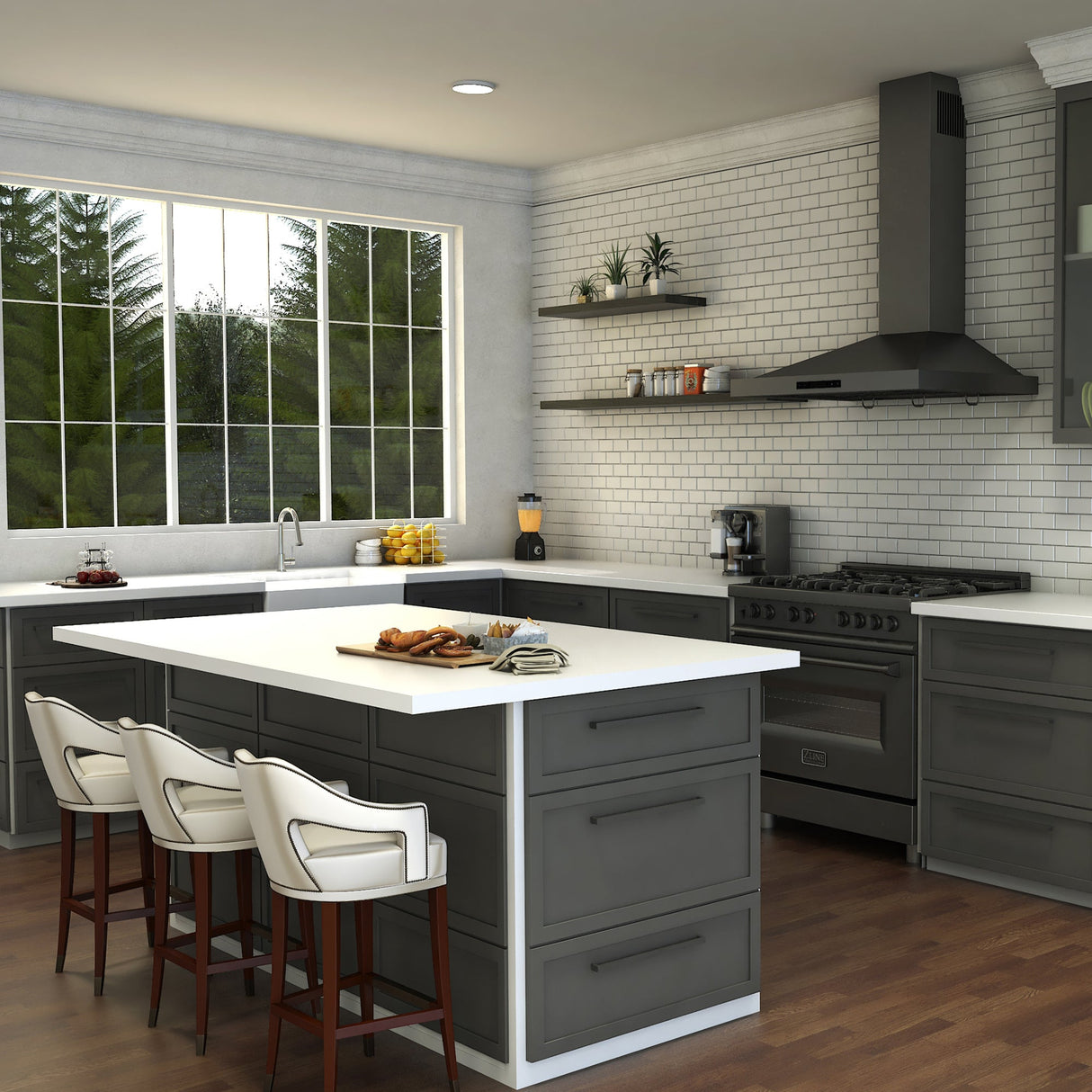 ZLINE Monet Kitchen Faucet in Chrome (MON-KF-CH)