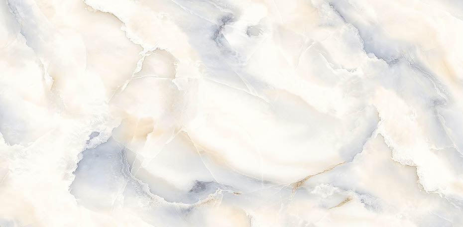 Onyx Smoke Blue Polished - Porcelain - Wall & Floor Tile