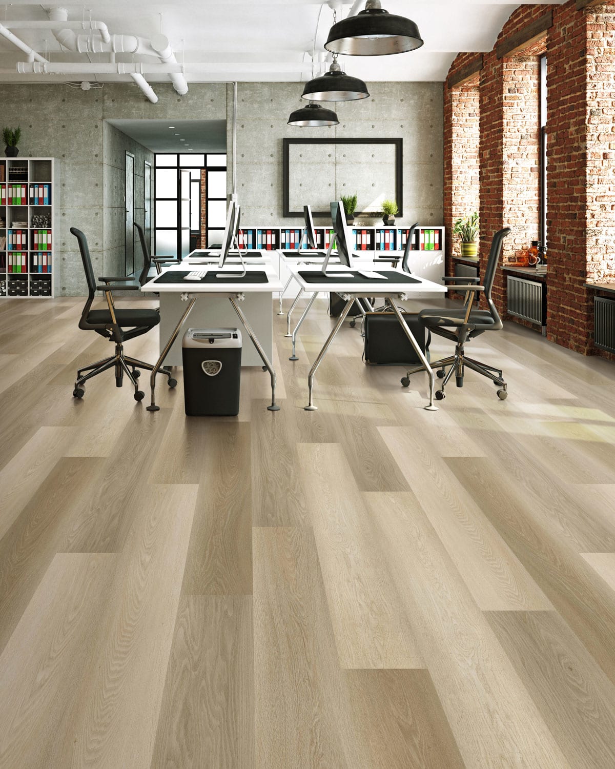Dryback Luxury Vinyl Flooring, Glue Down, St. Augustine, 7" X 48" X 2mm, 8 mil Wear Layer - Prelude Collection (42 SQFT/CTN)
