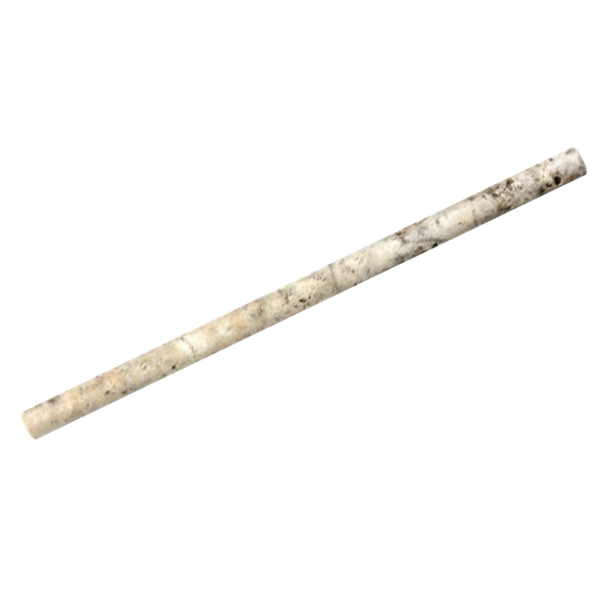 5/8 x 12 in Picasso Honed Travertine Pencil