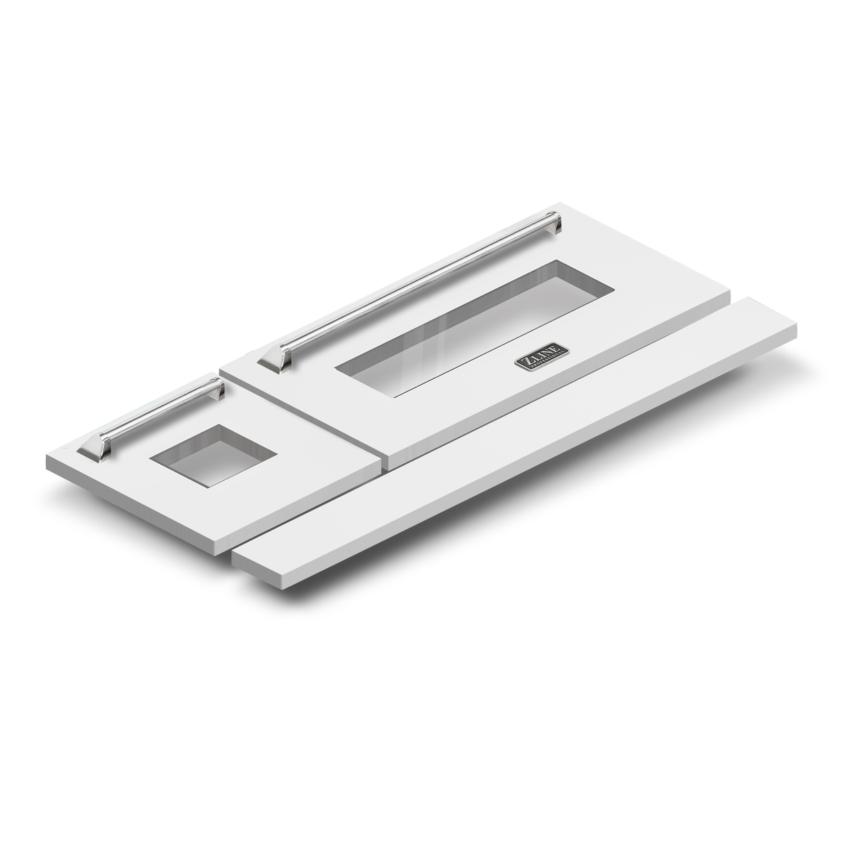 ZLINE 48 in. White Matte Range Doors for RA and RG Models (RA-DR-WM-48)