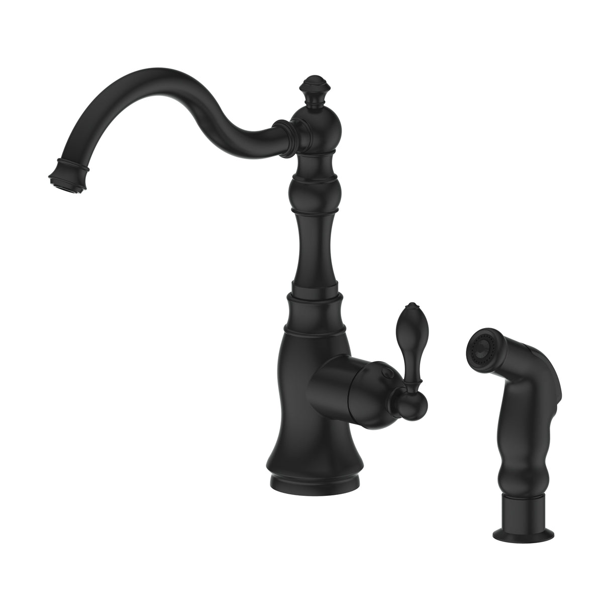 ZLINE Rembrandt Kitchen Faucet in Matte Black (REM-KF-MB)