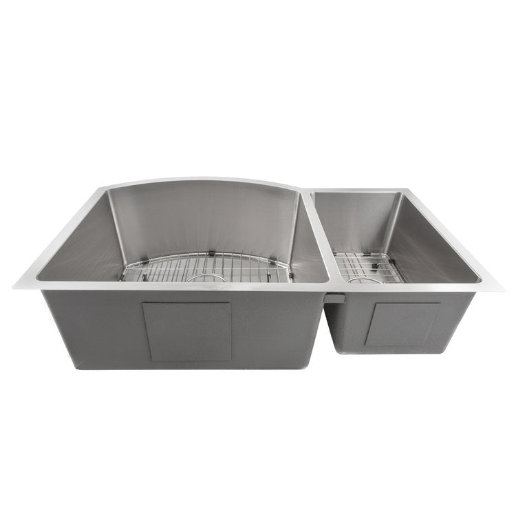 ZLINE 33 In. Under Mount Sink in Stainless Steel (Double Bowl) (SC70D-33)