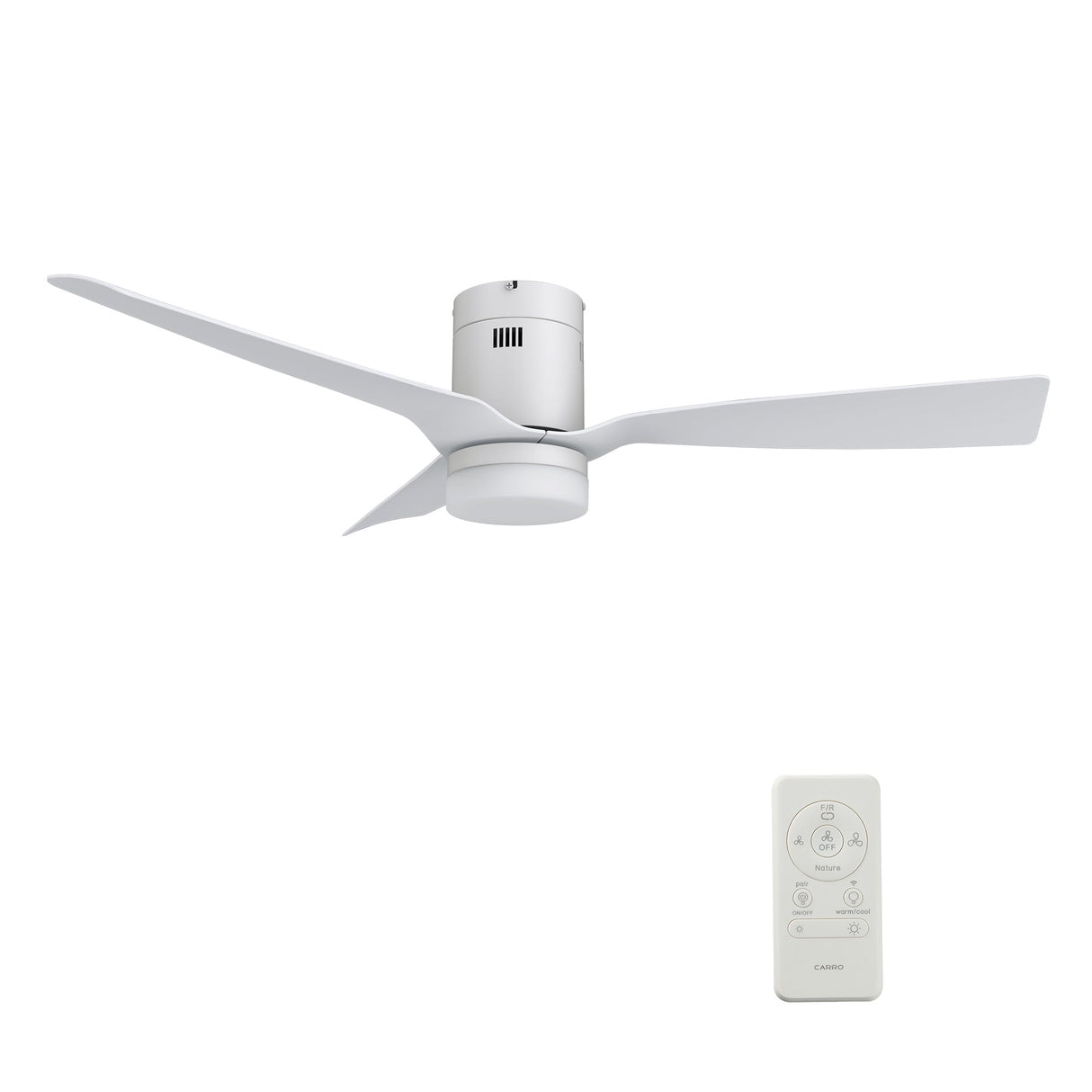SPEZIA 52 In 3 Blade Smart Ceiling Fan With Integrated LED Lights With Google Home