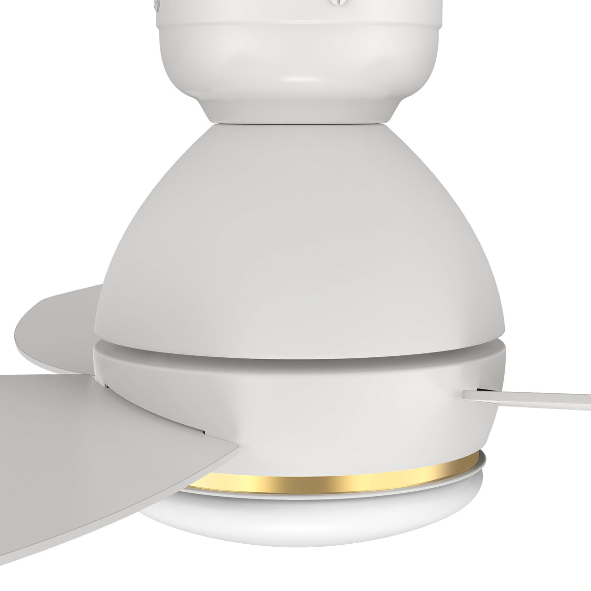 HOBART 48 In 3 Blade Smart Ceiling Fan With Integrated LED Lights With Google Home