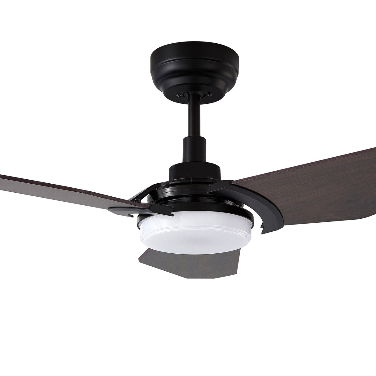 KAJ 52 In 3 Blade Smart Ceiling Fan With Integrated LED Lights With Google Home